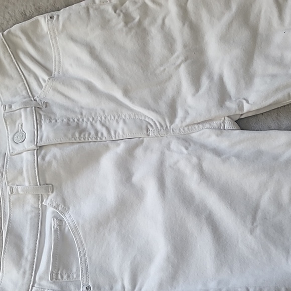 Express High Rise Hyper Stretch Distressed Jeans - Picture 1 of 6